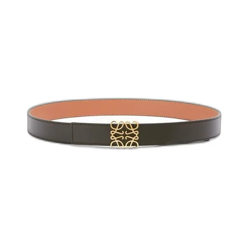 Reversible Anagram belt in smooth calfskin