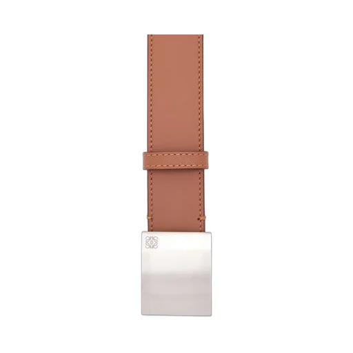 LOEWE plaque belt in smooth calfskin