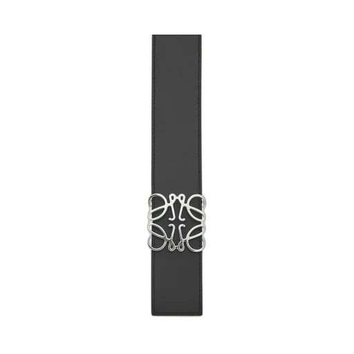 Reversible Anagram belt in diamond calfskin