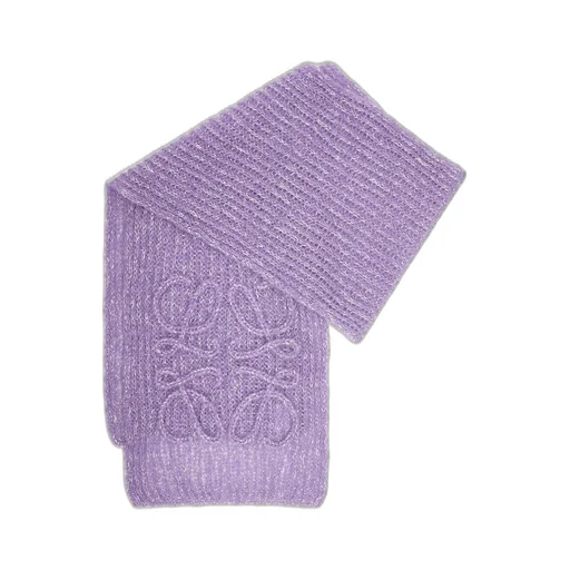 Anagram scarf in mohair blend