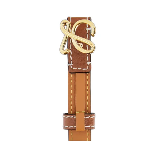Belt in smooth calfskin