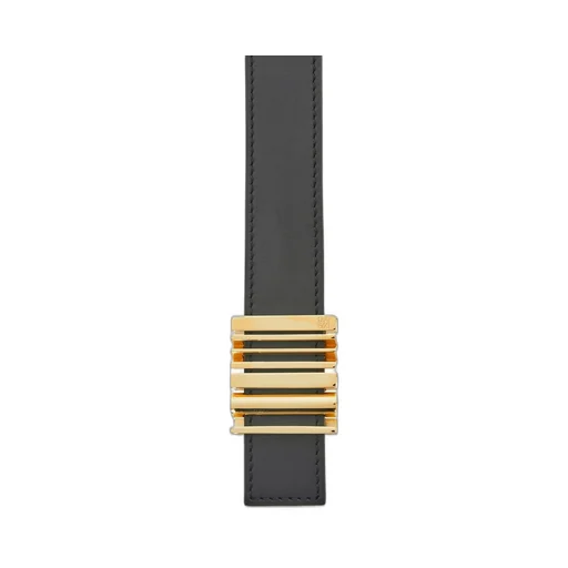 LOEWE graphic belt in classic calfskin