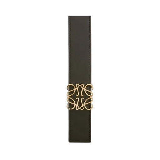 Reversible Anagram belt in smooth calfskin