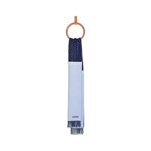 Scarf in wool and cashmere