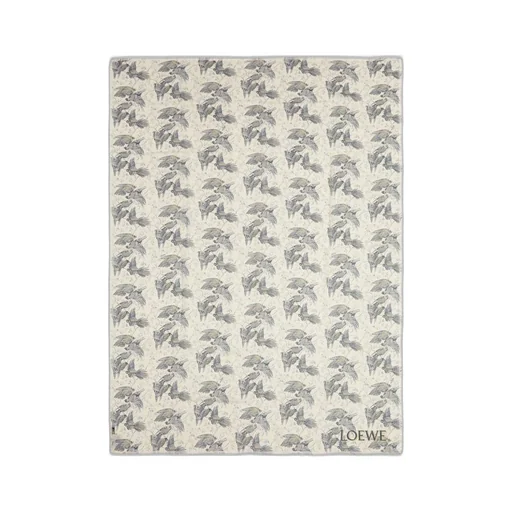Shawl in cashmere and silk