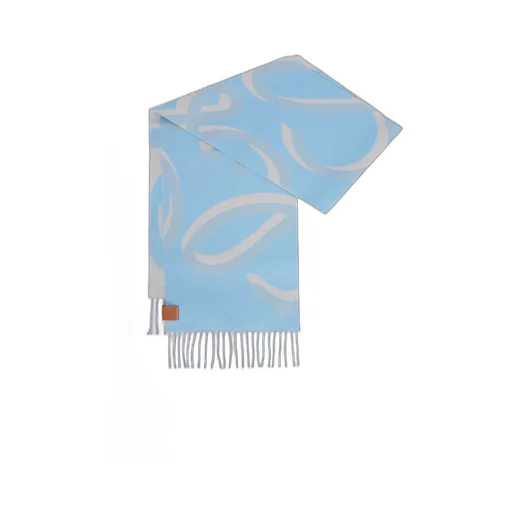 Scarf in wool and cashmere