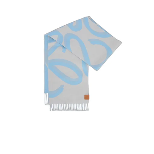 Scarf in wool and cashmere