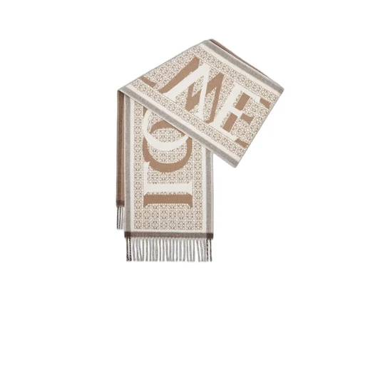 LOEWE Love scarf in wool and cashmere