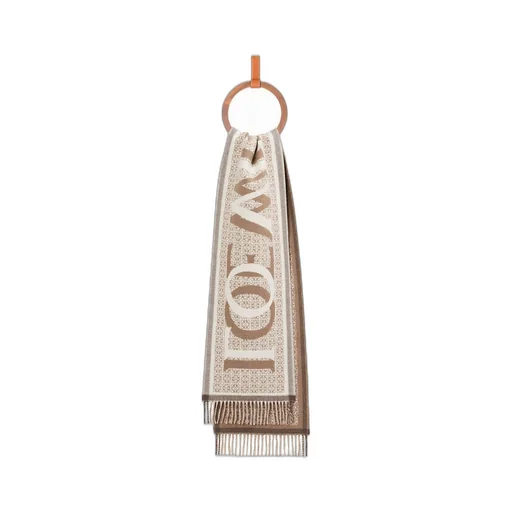 LOEWE Love scarf in wool and cashmere