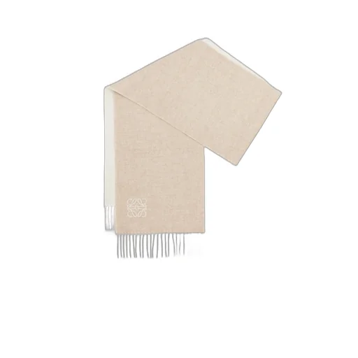 Scarf in wool and cashmere