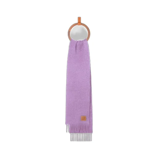 Scarf in mohair and wool