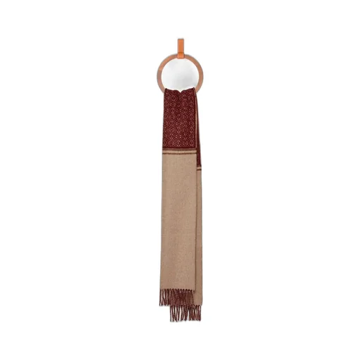 Scarf in wool and cashmere