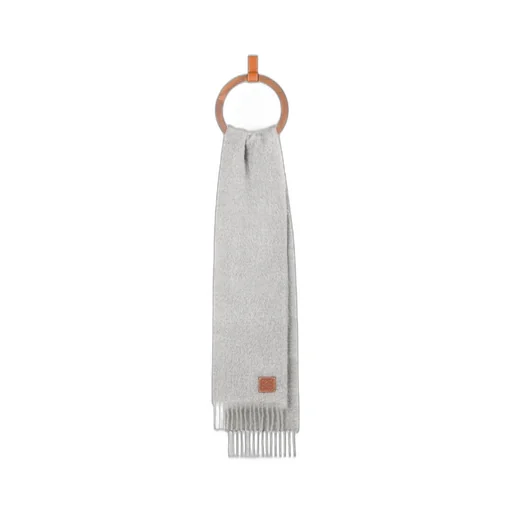 Scarf in mohair and wool