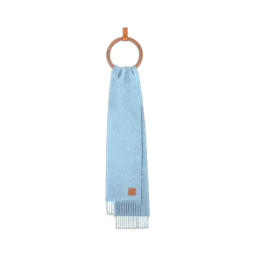 Scarf in mohair and wool