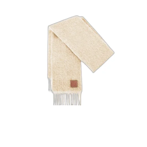 Scarf in mohair and wool