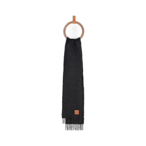 Scarf in mohair and wool