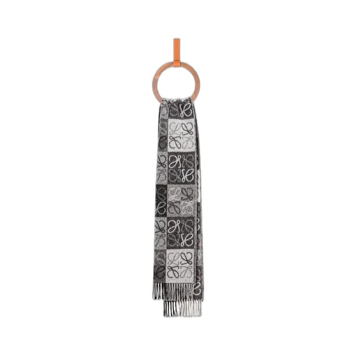 Scarf in wool and cashmere