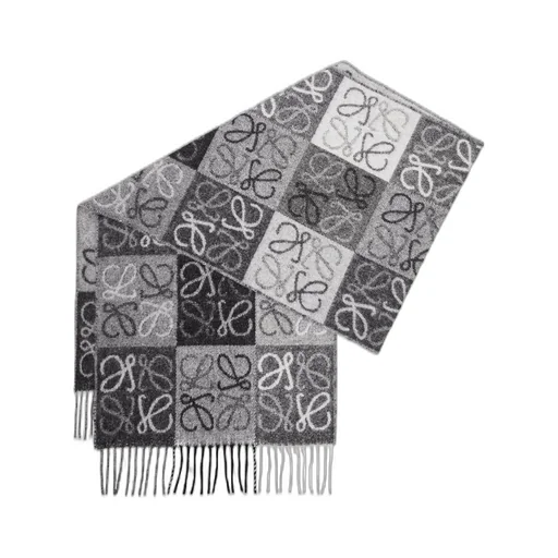 Scarf in wool and cashmere