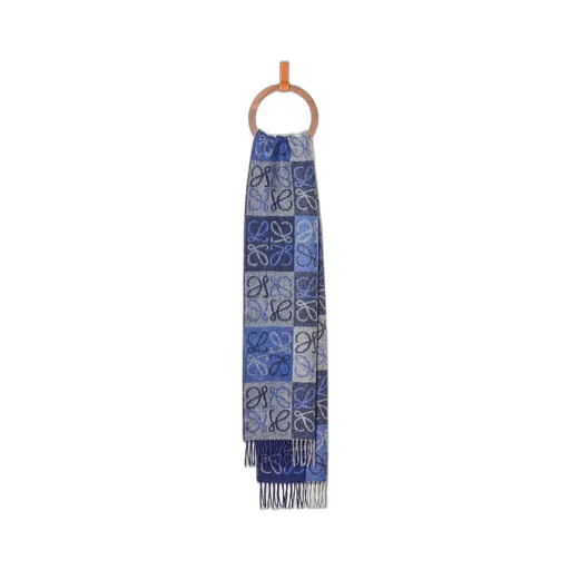 Scarf in wool and cashmere