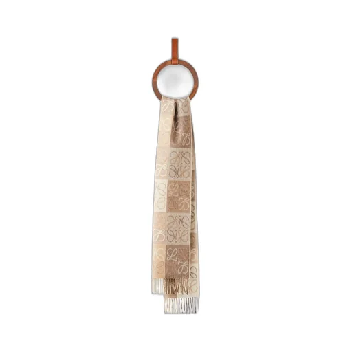 Scarf in wool and cashmere