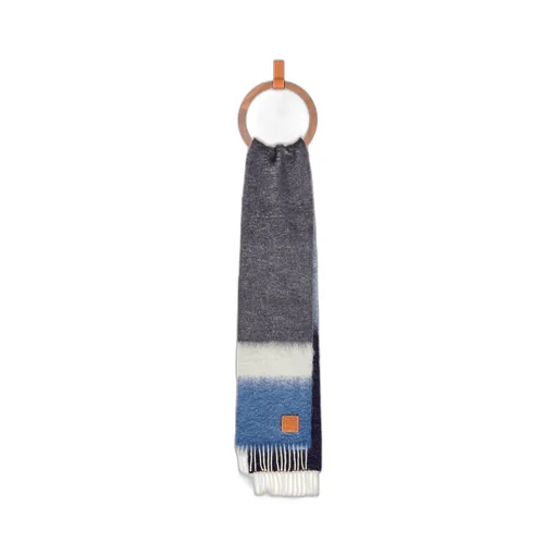 Scarf in mohair and wool