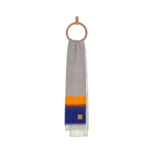 Scarf in mohair and wool