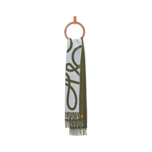 Scarf in wool and cashmere