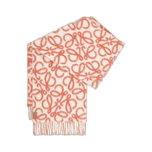 Anagram scarf in alpaca and wool