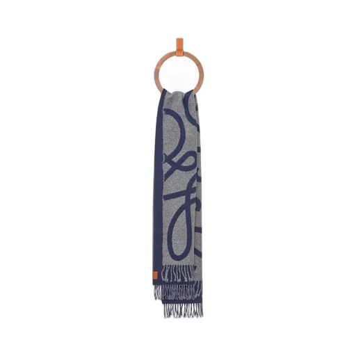 Scarf in wool and cashmere
