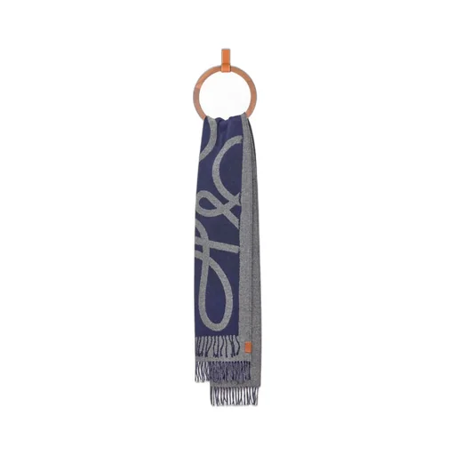 Scarf in wool and cashmere