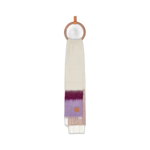 Scarf in mohair and wool
