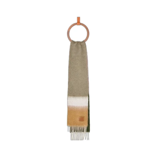 Scarf in mohair and wool
