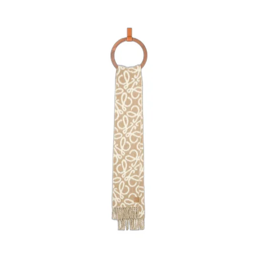 Anagram scarf in alpaca and wool