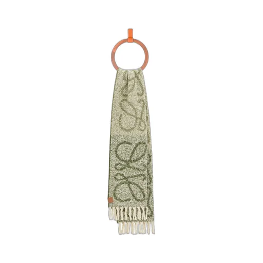 Anagram scarf in alpaca and wool