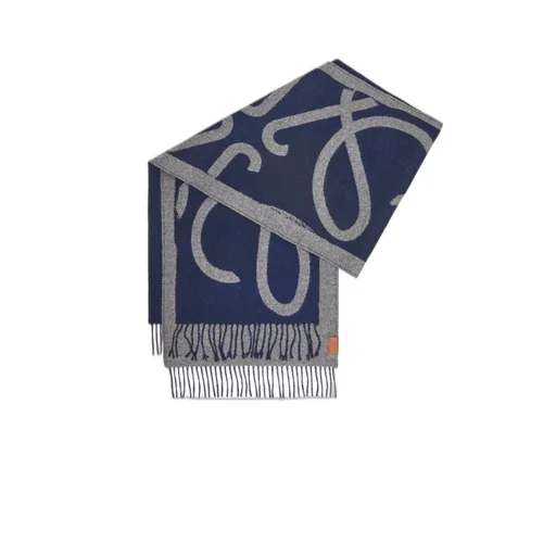 Scarf in wool and cashmere