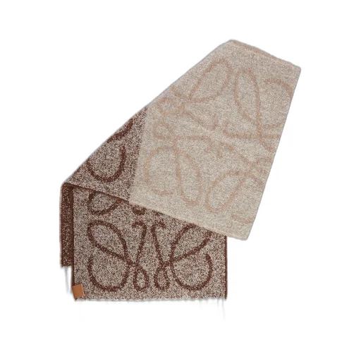 Anagram scarf in alpaca and wool