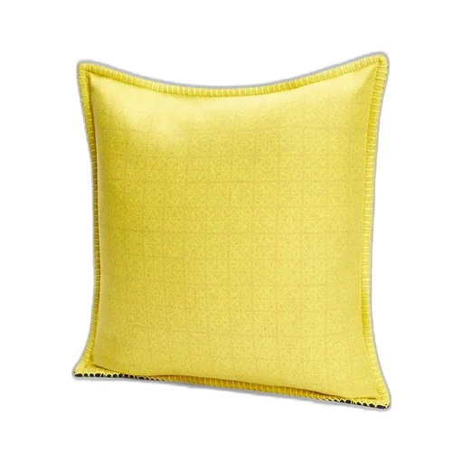 Anagram cushion in wool