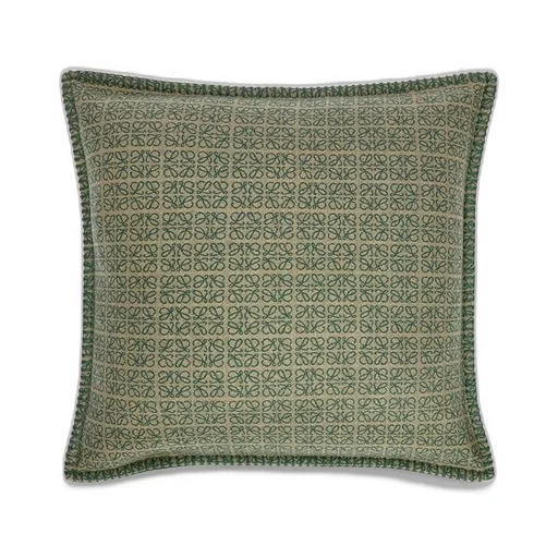 Anagram cushion in wool