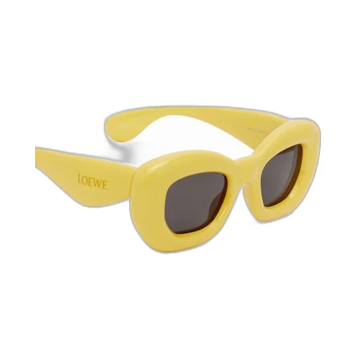 Inflated butterfly sunglasses in nylon