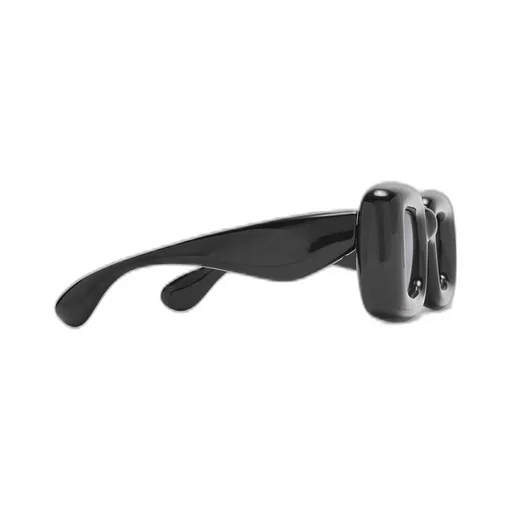 Inflated rectangular sunglasses in nylon