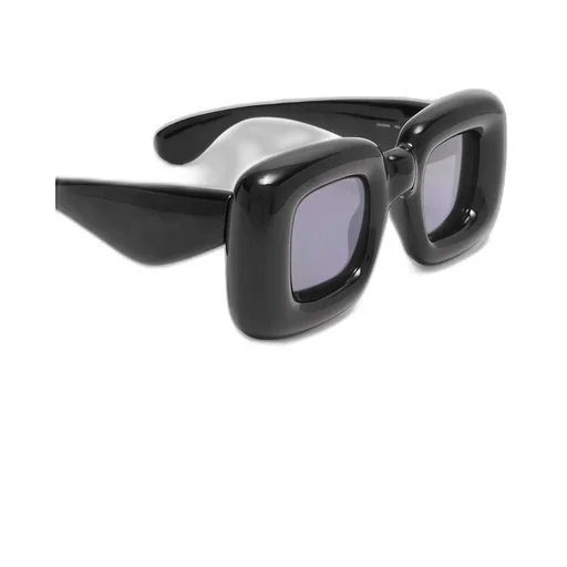 Inflated rectangular sunglasses in nylon