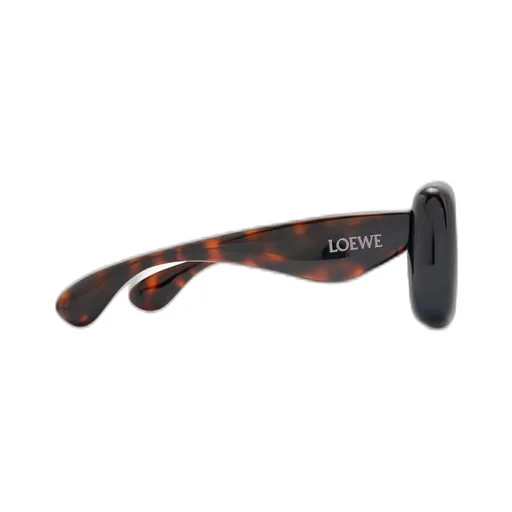Inflated rectangular sunglasses in nylon