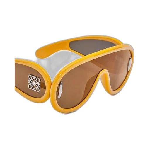 Wave mask sunglasses