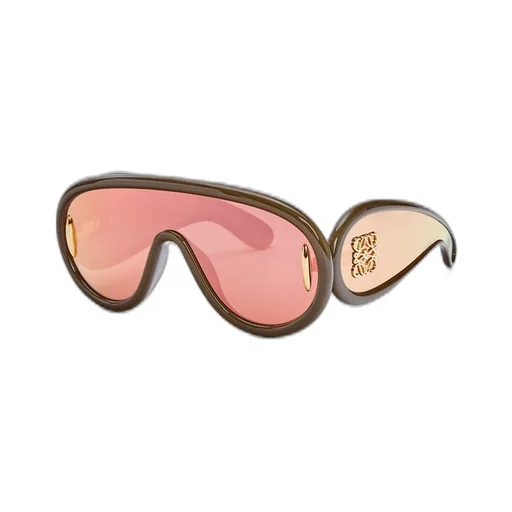 Wave mask sunglasses