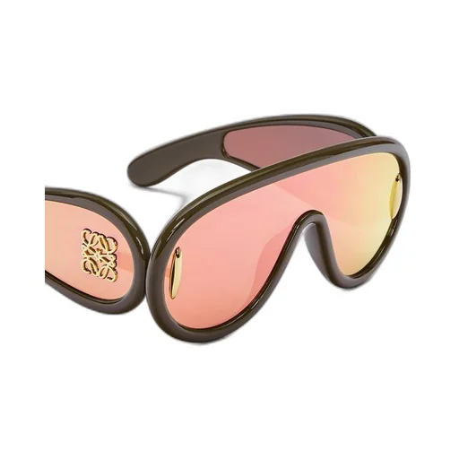 Wave mask sunglasses
