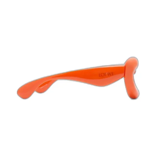 Inflated cateye sunglasses in nylon