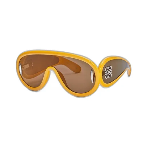 Wave mask sunglasses