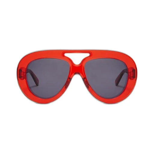 Round Spoiler Aviator sunglasses