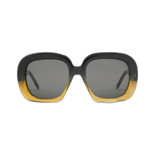 Square halfmoon sunglasses