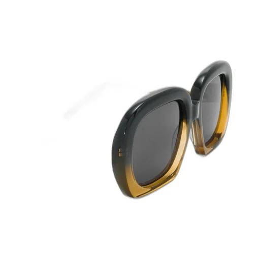 Square halfmoon sunglasses
